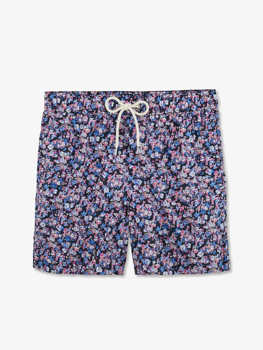 Eden Park Herren Badebekleidung Shorts Pink Blumen