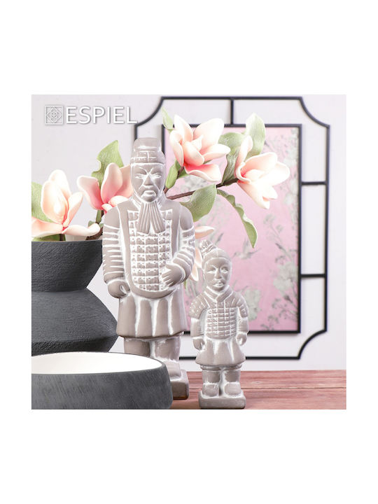Espiel Decorative Statuette made of Concrete Warrior 9.5x7x25cm 1pcs