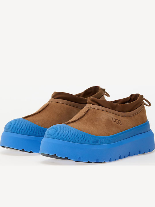 Tasman Weather Hybrid Suede Chelsea Μποτάκια Καφέ