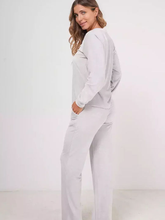 Bonatti Winter Women's Pyjama Set Gray