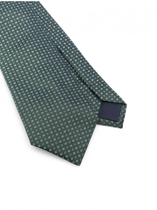 CC Collection Corneliani Men's Tie Silk in Green Color