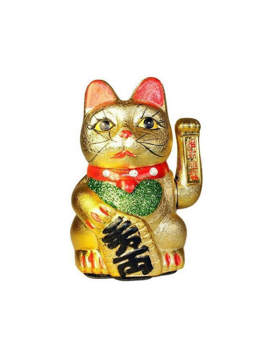 Decorative Cat made of Ceramic Maneki Neko 20cm 1pcs