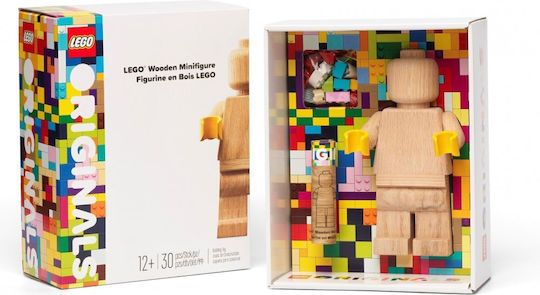 LEGO Dekorativ Statuette aus Holz 1Stück