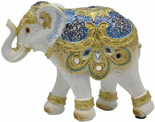 Ankor Decorativ Elefant din Polirășină 14x5.5x11cm 1buc