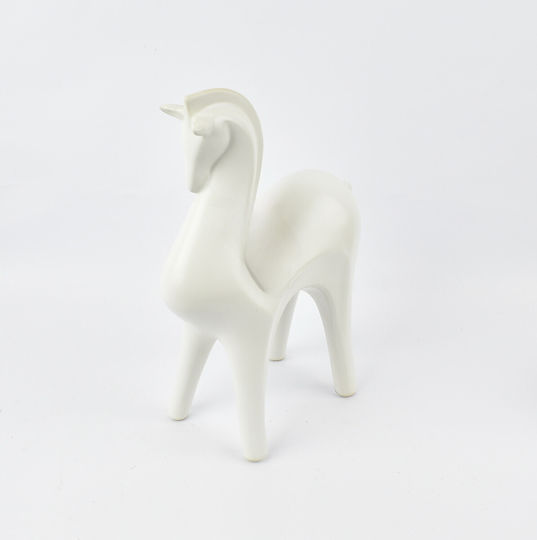 HFA Decorativ Cal din Material Ceramic 19x6x25cm 1buc HFA Decorativ Cal din Material Ceramic 19x6x25cm 1buc