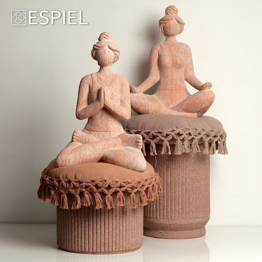 Γυνακεια Φιγουρα Yoga Κλειστα Χερια Σομον 35χ26χ51εκ