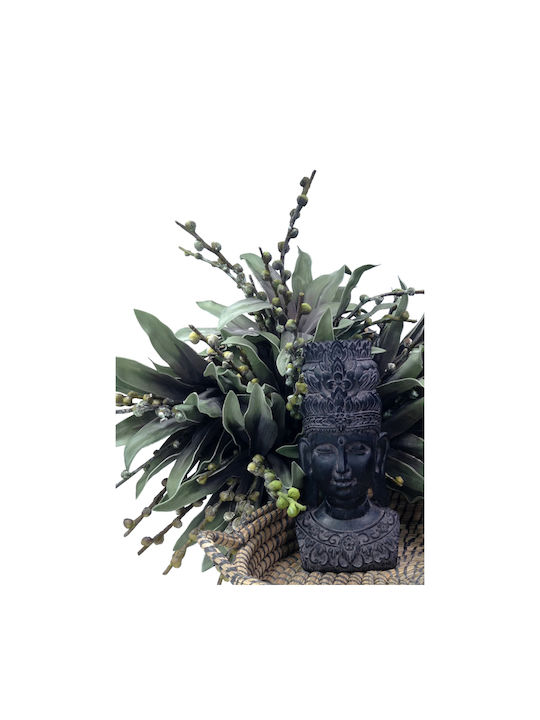 Διακοσμητικός Βούδας Πολυρητίνης Bali 16x13x31cm