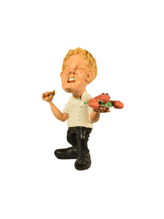 SP Souliotis Decorative Statuette Made of Plastic Chef 11x6x17cm