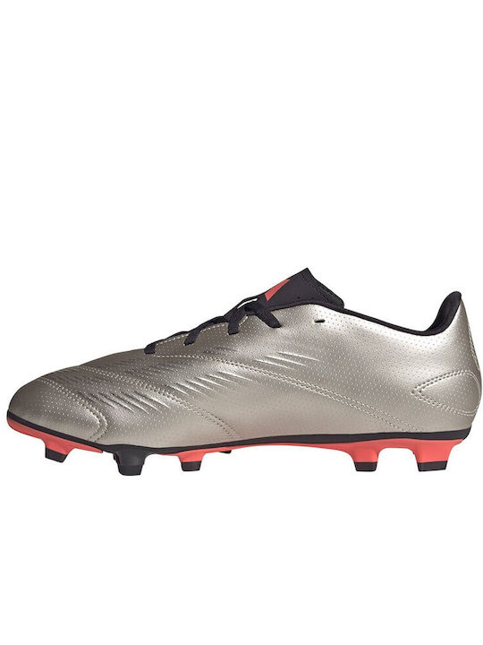 Adidas Club FxG Low Football Shoes with Cleats Silver