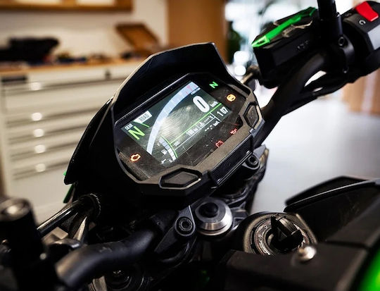 Moto Sliders Protecție instrumente motocicletă Kawasaki Ninja 650 / Z900 2020-2024 Negru