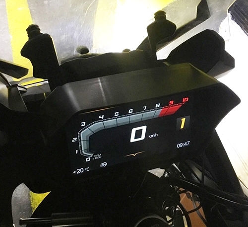 Moto Sliders Προστατευτικό Οργάνων Μοτοσυκλέτας BMW C400X / C400GT 2018-2023 Μαύρο