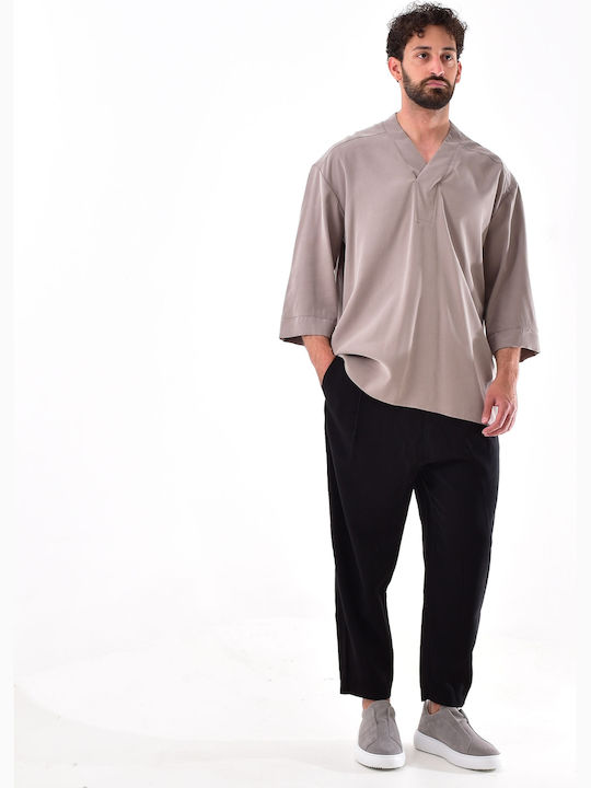 Langarmbluse Grey