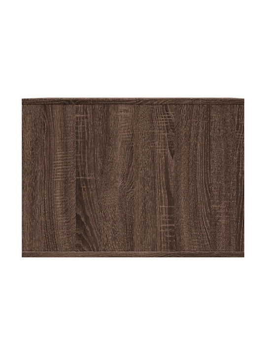 Rechteckig Beistelltisch Smoky Oak L47xB59xH42cm