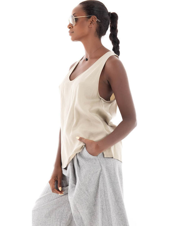 Women's Blouse Beige