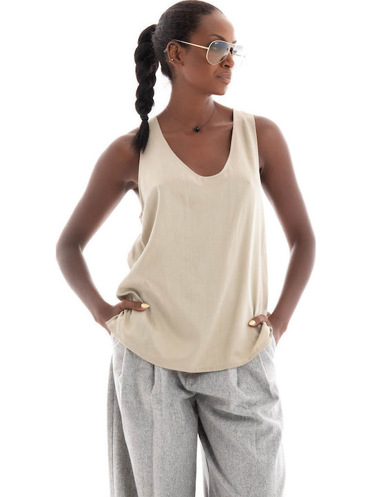 Women's Blouse Beige