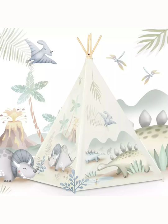 Nukido Kids Indian Teepee Play Tent for 3+ years Green