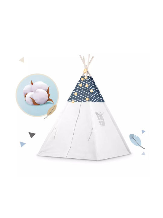 Nukido Kids Indian Teepee Play Tent for 3+ years Blue