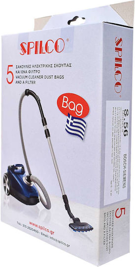 Vacuum Cleaner Bags 5pcs Compatible with AEG Vacuum Cleaners