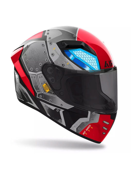 Airoh Motorradhelm Volles Gesicht ECE 22.06