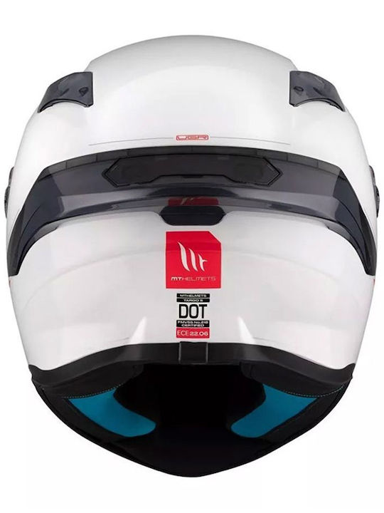 MT Targo S Pearl Gloss Κράνος Μηχανής Full Face ECE 22.06 1450gr