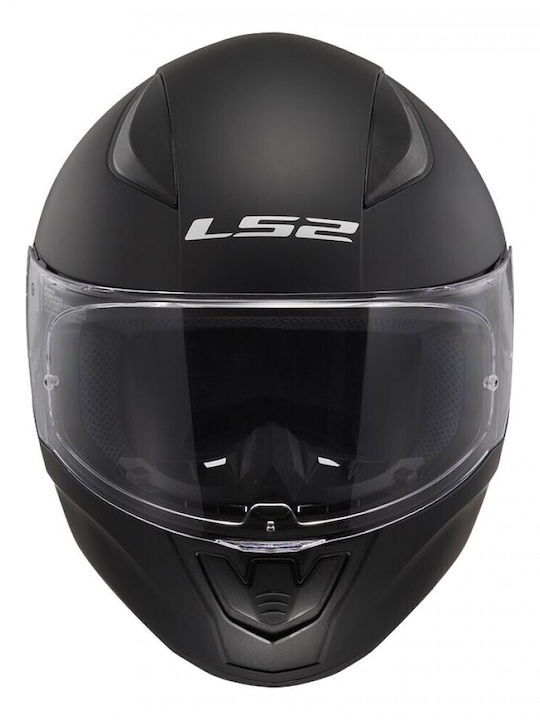 LS2 Rapid II Solid Matt Black Κράνος Μηχανής Full Face ECE 22.06 1300gr