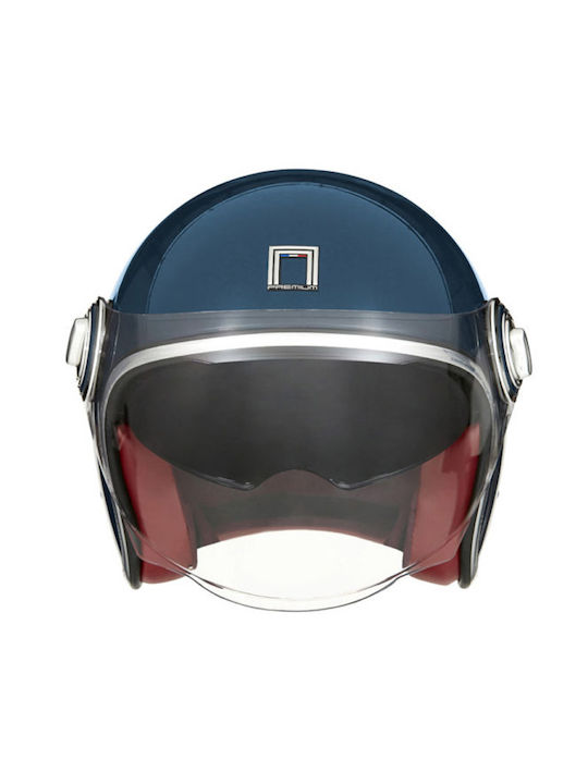 Nox Heritage Motorcycle Helmet Jet ECE 22.06 with Sunvisor