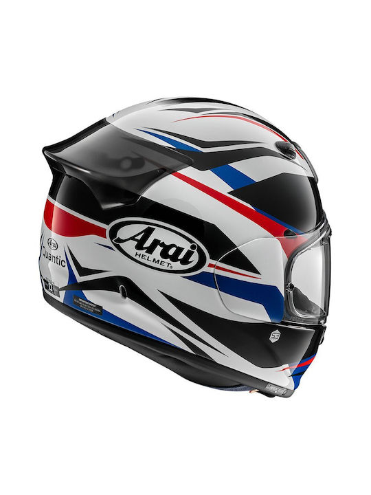 Arai Quantic Ray Alb Casca Moto Față Întreagă ECE 22.05 cu Pinlock