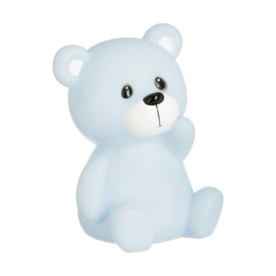 Lampă decorativă pentru copii Albastru deschis 10x9x14εκ.