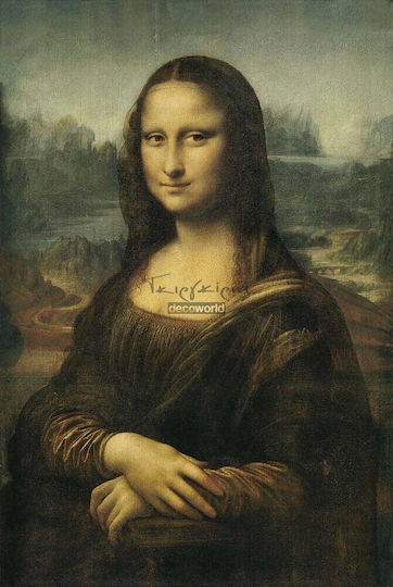 Da Vinci Replica Painting on Canvas 80x120 cm