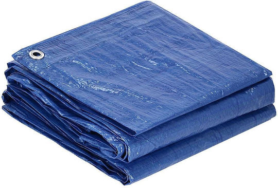 Prelată impermeabilă din polietilenă laminată 60g/m2 2x3m Albastru