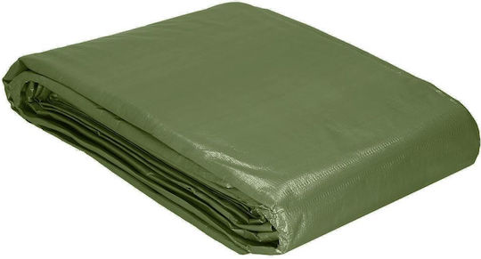 Waterproof Laminated Polyethylene Tarpaulin 120g/m2 3x3m Green