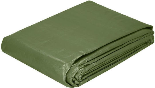 Waterproof Laminated Polyethylene Tarpaulin 120g/m2 3x3m Green