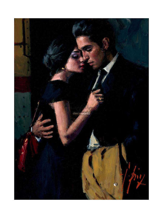 Με Ζευγάρι Πίνακας σε Καμβά 65x95cm