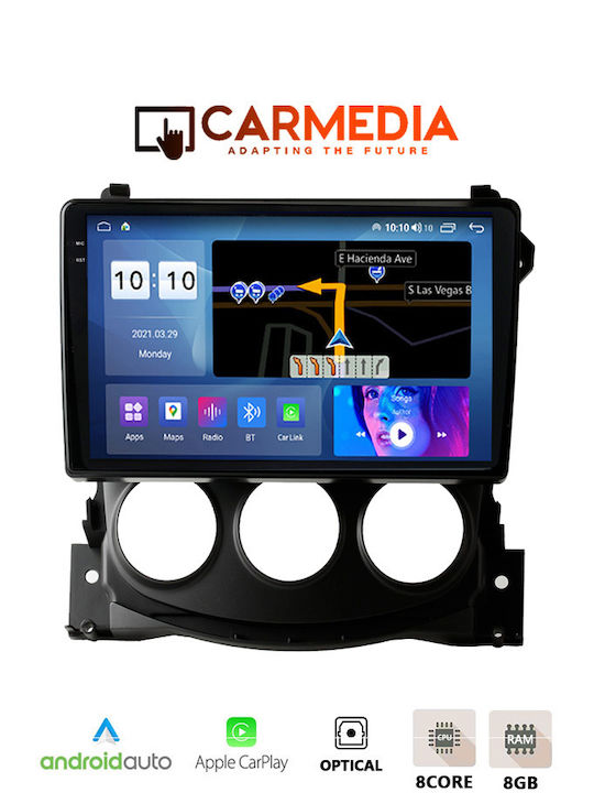 Carmedia Car Audio System for Nissan 370Z 2009-2012 (Bluetooth/USB/AUX/WiFi/GPS) with Touch Screen 9.5"