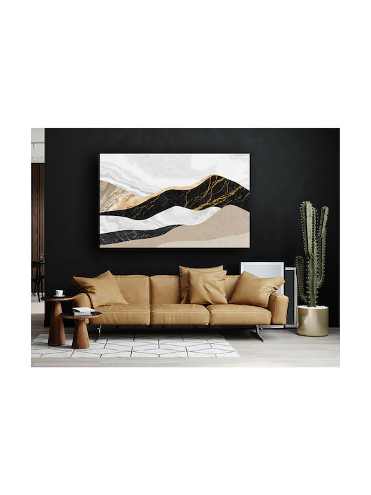 Картина на платно Абстрактни мраморни дизайни Knv2492 80см X 120см