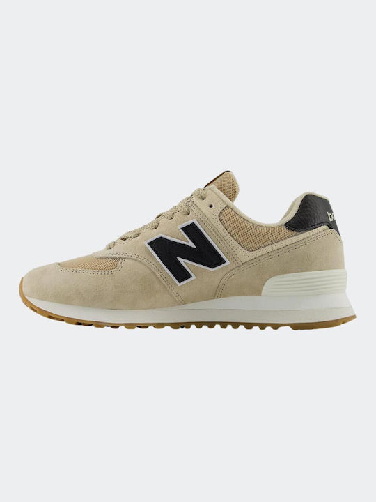 New Balance 574 Ανδρικά Sneakers Μπεζ