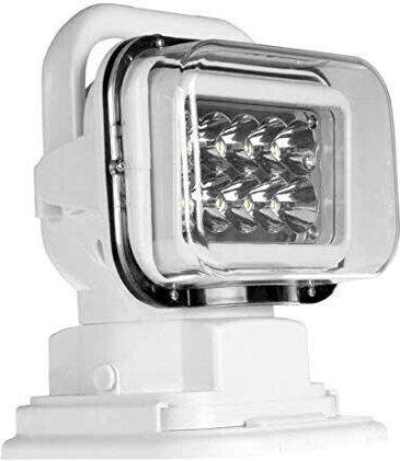 Drehbarer LED-Flutlichtstrahler mit kabelloser Fernbedienung 50W 4000 Lumen Spotstrahl Weiß