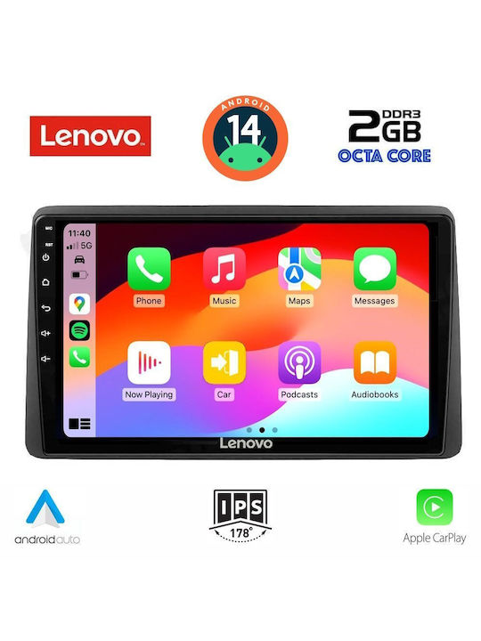 Lenovo Sistem Audio Auto pentru Nissan Navara 1998-2004 (Bluetooth/USB/AUX/WiFi/GPS) cu Ecran Tactil 10"