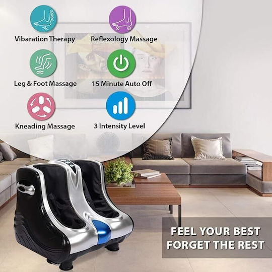 Leg Shin Massager Ubx Electric Heating Vibration 3 Speeds Heating Function 80 W O