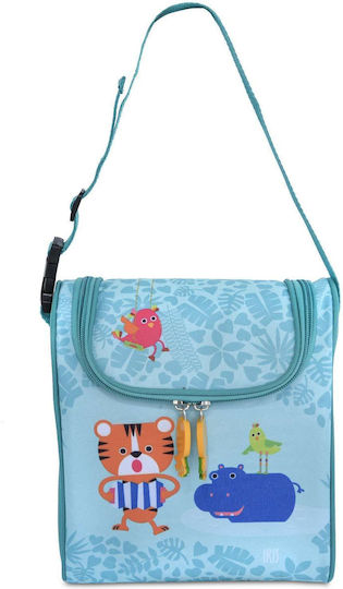 Iris Barcelona Funny Jungle Schulische Isothermische Hand-Lunch-Tasche 3.5Es Snack Rico 18.5 x 10.5 x 22cm