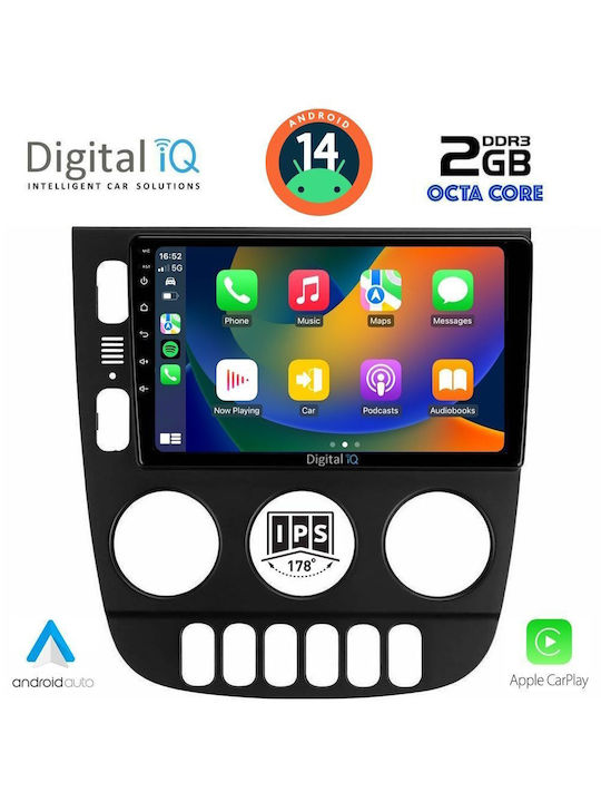 Digital IQ Car Audio System for Mercedes-Benz ML 2002-2005 (Bluetooth/USB/AUX/WiFi/GPS) with Touch Screen 9"