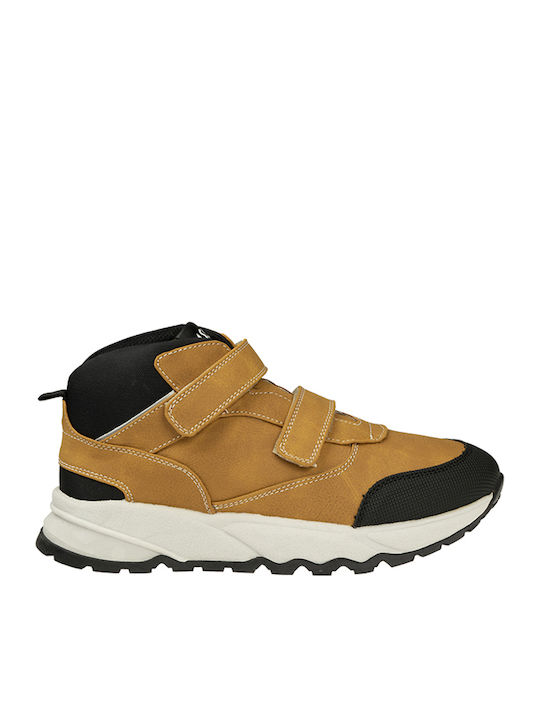 Kids Boots with Velcro Yellow