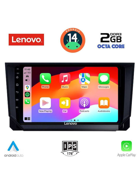 Lenovo Car Audio System for Mazda CX-9 2006-2015 (Bluetooth/USB/AUX/WiFi/GPS) with Touch Screen 10"