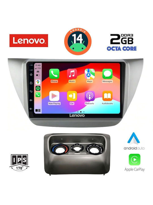 Lenovo Sistem Audio Auto pentru Mitsubishi Magazin online 2000-2007 (Bluetooth/USB/AUX/WiFi/GPS) cu Ecran Tactil 9"