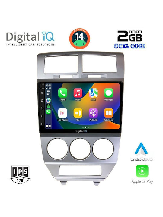 Digital IQ Car Audio System Dodge Caliber 2006-2012 (Bluetooth/USB/AUX/WiFi/GPS) with Touch Screen 10"