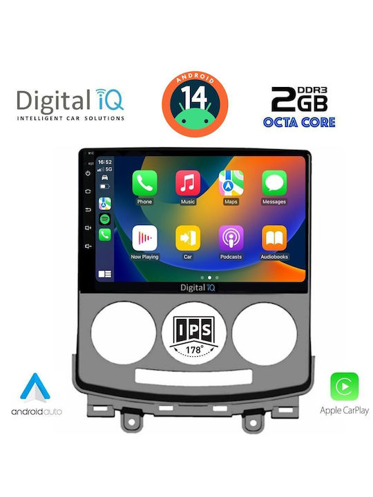 Digital IQ Car Audio System for Mazda 5 2004-2010 (Bluetooth/USB/AUX/WiFi/GPS) with Touch Screen 9"