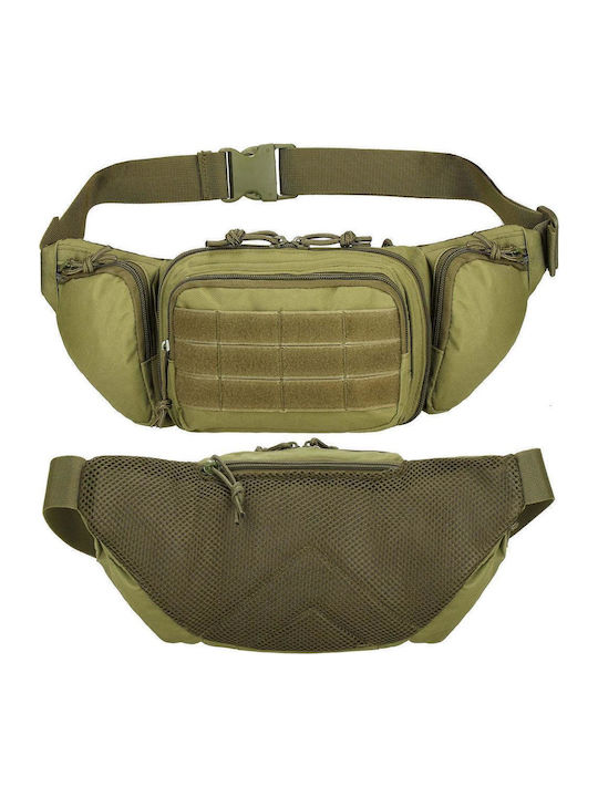 Geantă de Umăr Spațioasă Impermeabilă Unisex 43x15cm Verde