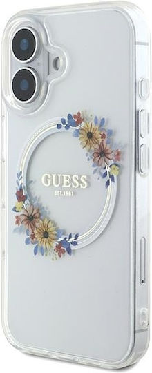 Guess Back Cover Transparent (iPhone 16)