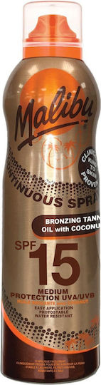 Malibu SPF15 Kokosöl 175ml + After Sun Spray Balsam 200ml