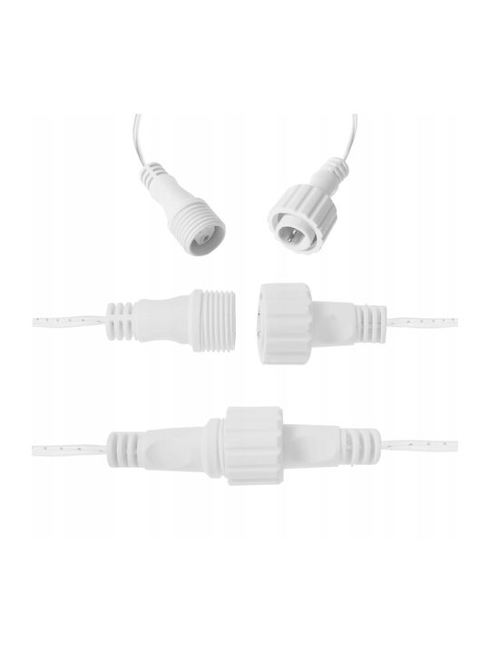 300 Λαμπάκια LED 12μ. Πολύχρωμα τύπου Κουρτίνα